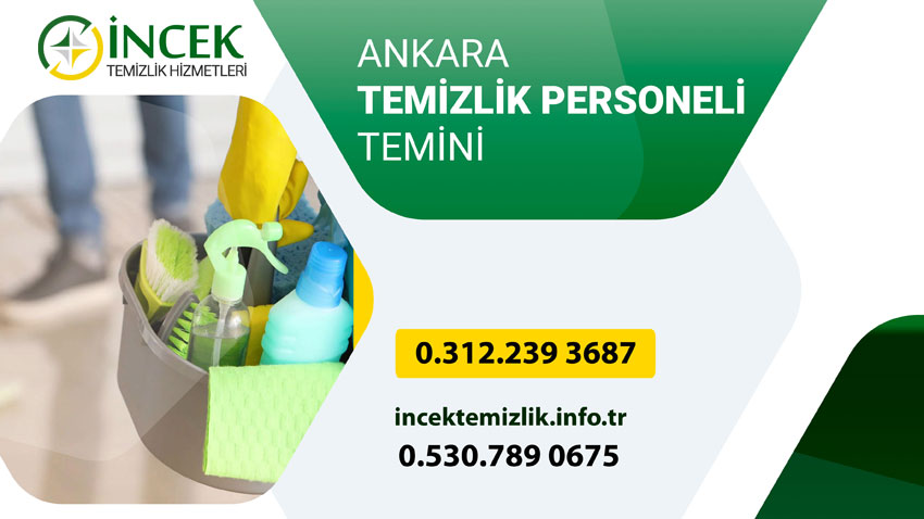 Ankara Temizlik Personeli Temini